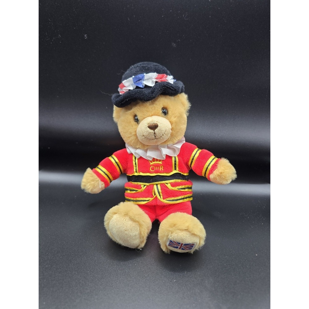 Keel Toys UK London Beefeater Bear Plush 8" NWT